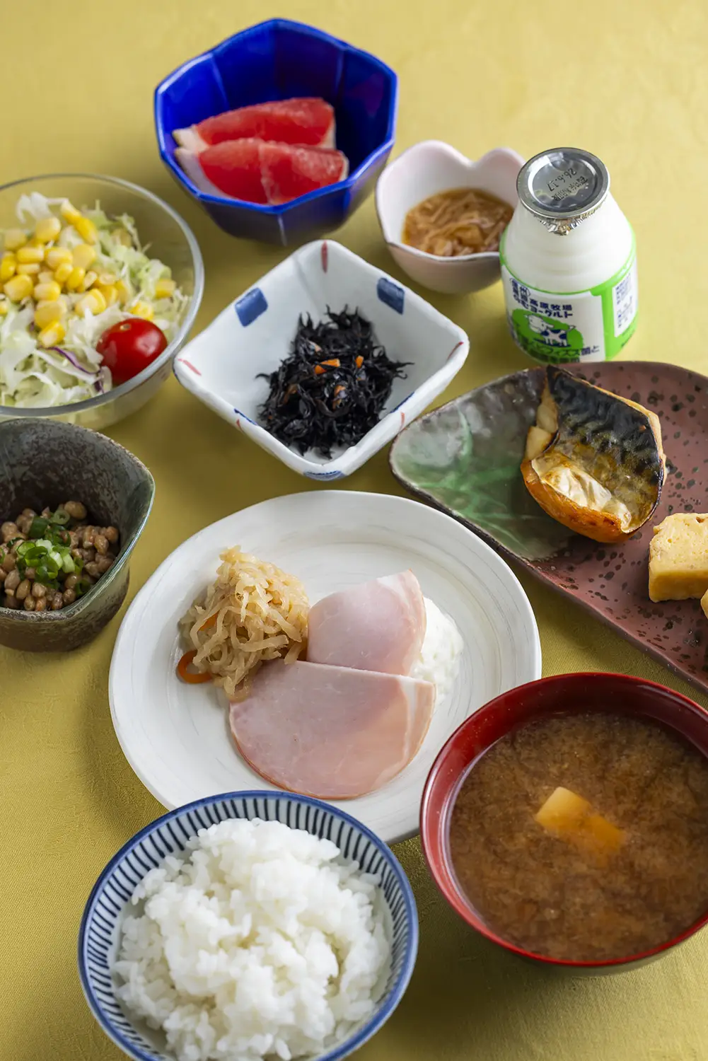 大人のお食事朝食一例